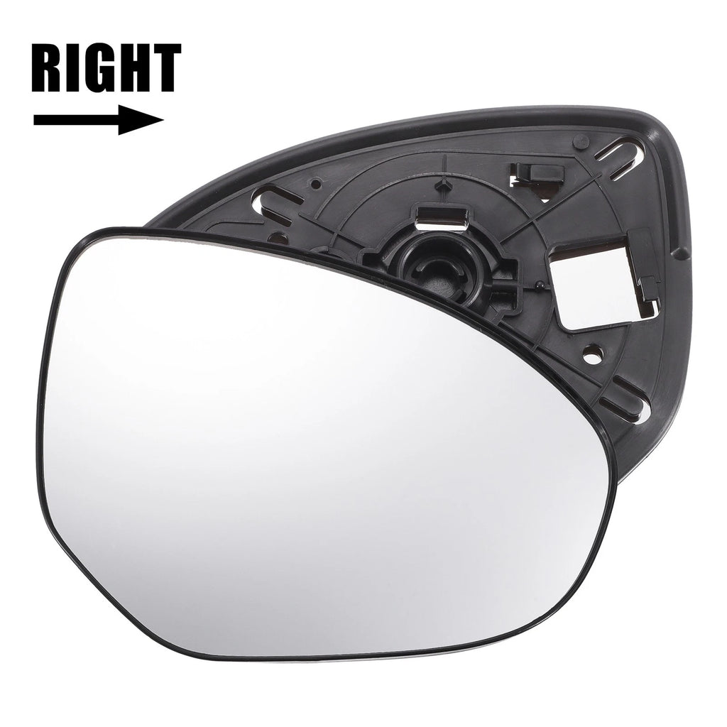 Right Side Mirror Glass with Backing Plate for Mazda 2 3 (2010–2014)