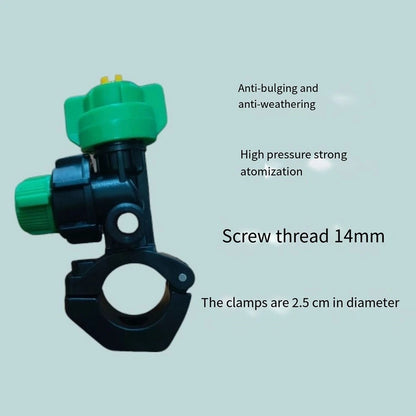 Adjustable Output Wide Spray Pattern Nozzle for Agriculture