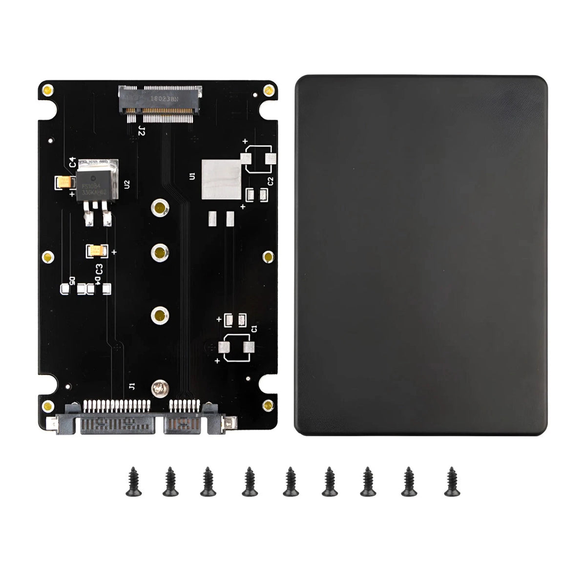 M.2 NGFF SSD 2.5" SATA Adapter for Windows/iOS/Linux (Plug & Play)