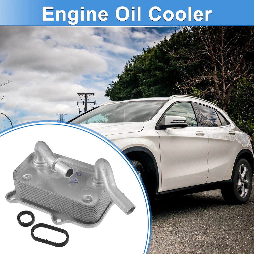 Engine Oil Cooler with Seals Replacement for Mercedes-Benz C240 (2001–2004)