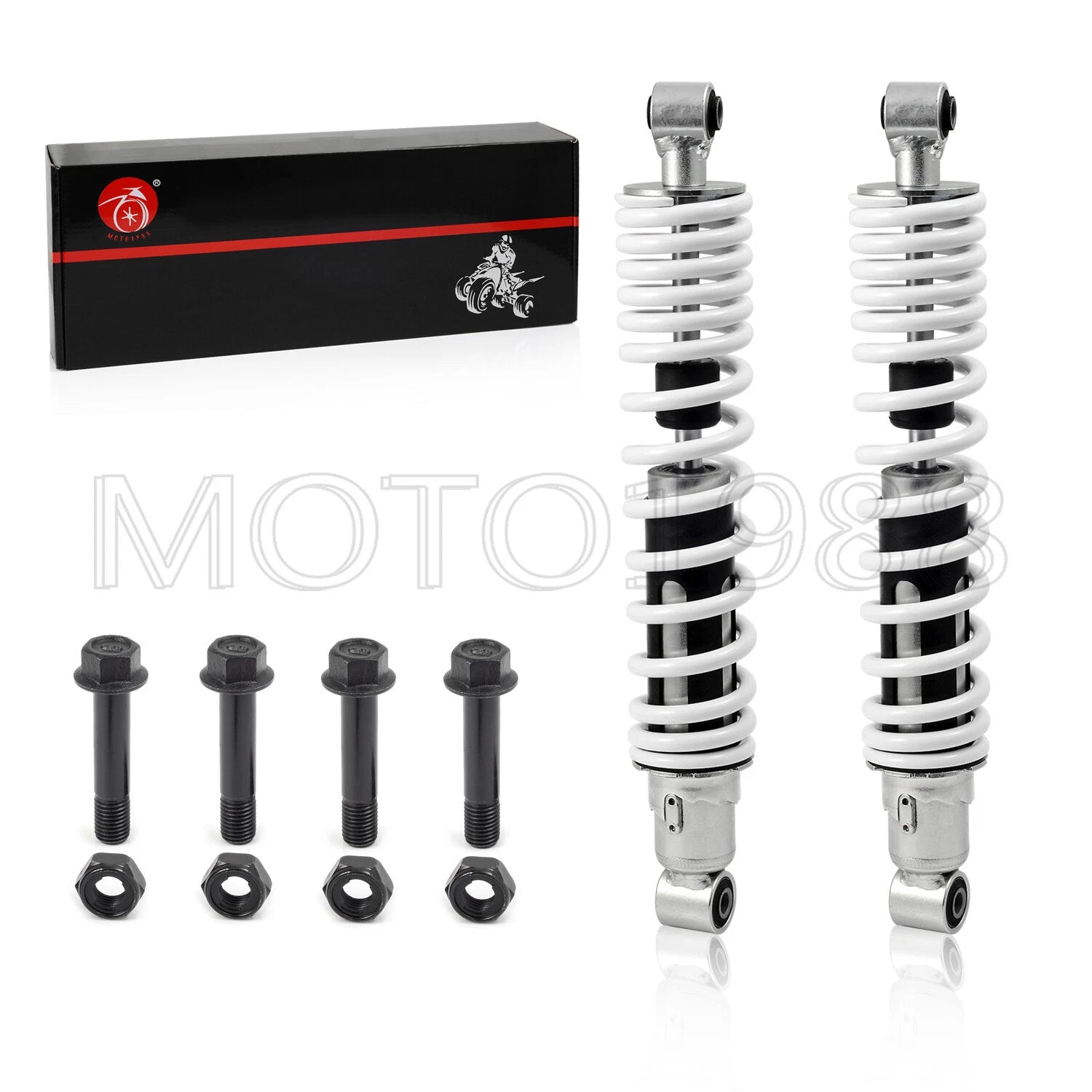 2X Front Shock Absorbers for Yamaha Banshee YFZ350 (1987–2006)