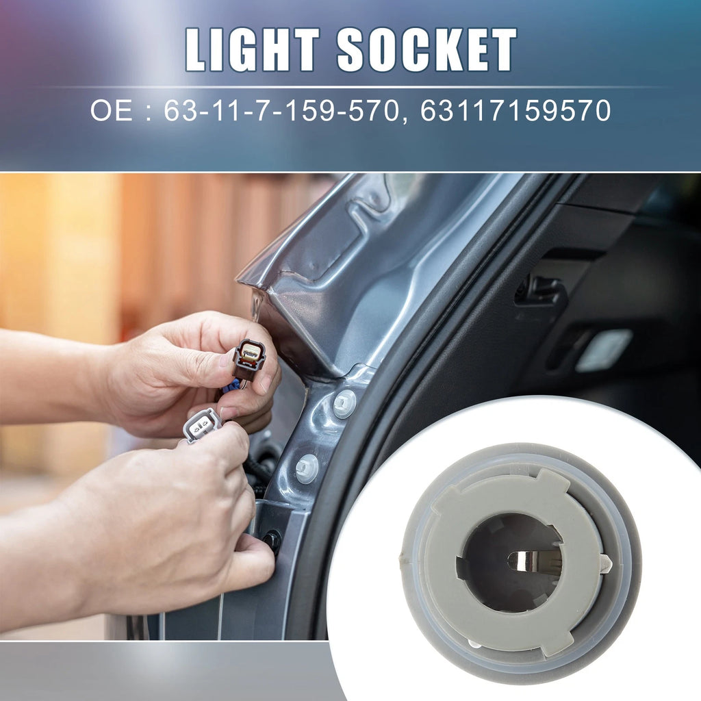 Turn Signal Light Bulb Socket Replacement for BMW 325i 328i 330i E90 (2006–2013)