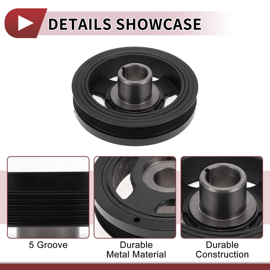 Engine Harmonic Balancer Crankshaft Pulley for GMC Terrain (2018–2020) No. 12626962