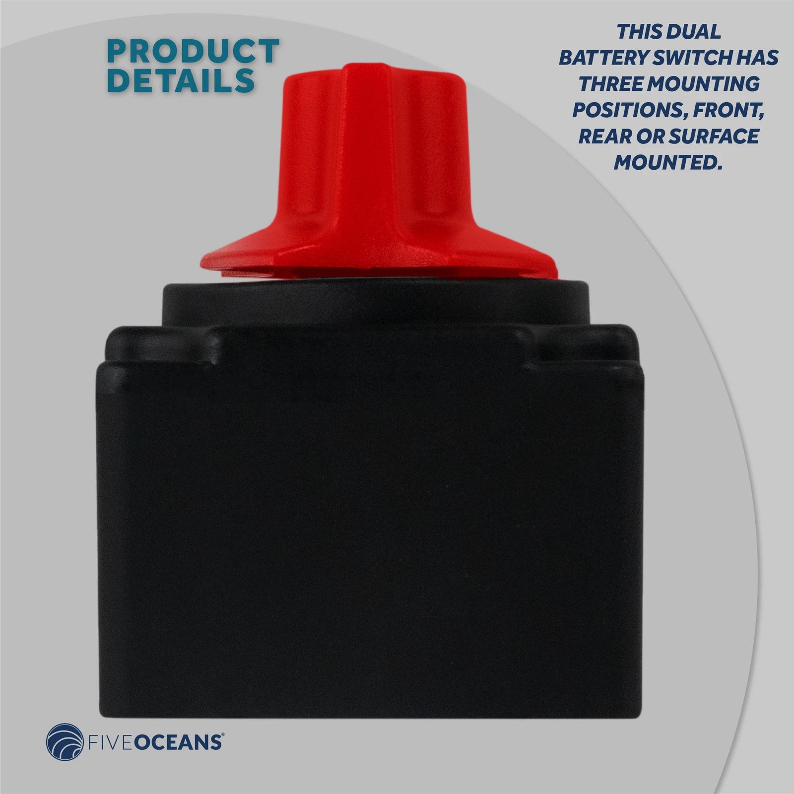 Dual Battery Disconnect Switch for Marine (FO3511)