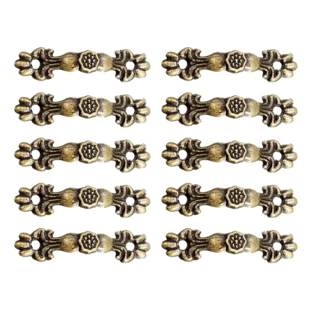 Pack of 10 Decorative Handles for Jewelry Boxes and Cabinets