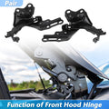 Hood Hinge Front Left Right Replacement for Lexus IS250 IS350 (2006–2015)