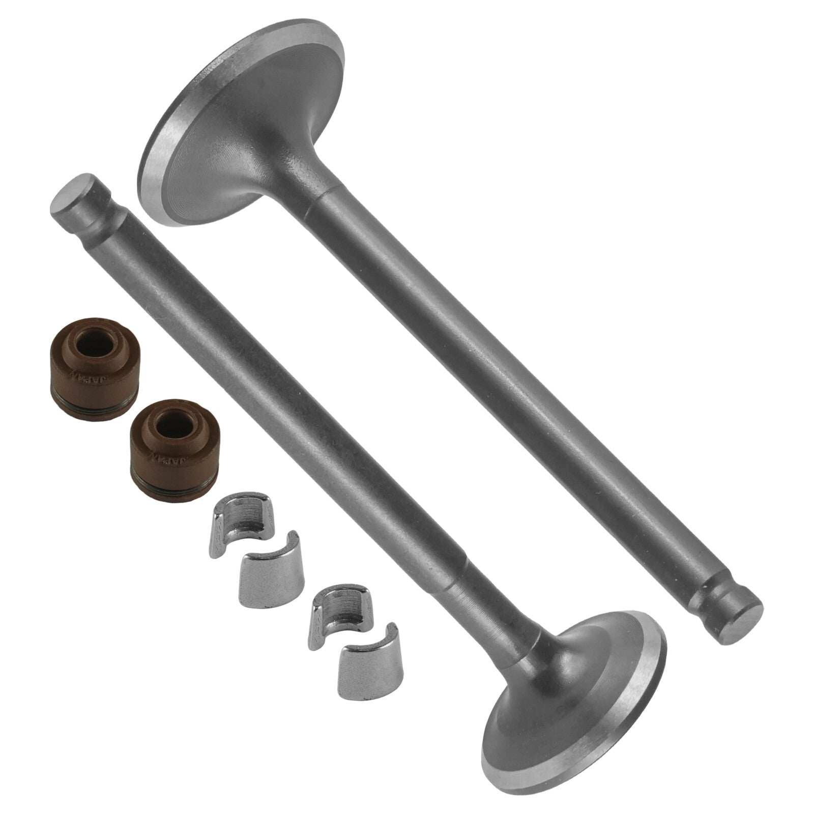 Cylinder Head Intake Exhaust Valve Kit for Honda CRF70F (2004–2012)