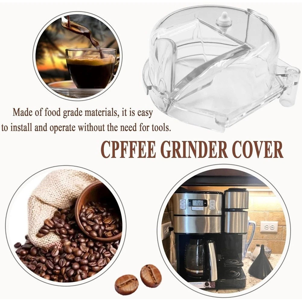Coffee Grinder Lid for DGB-500GLID (Tool-Free Installation, ABS)