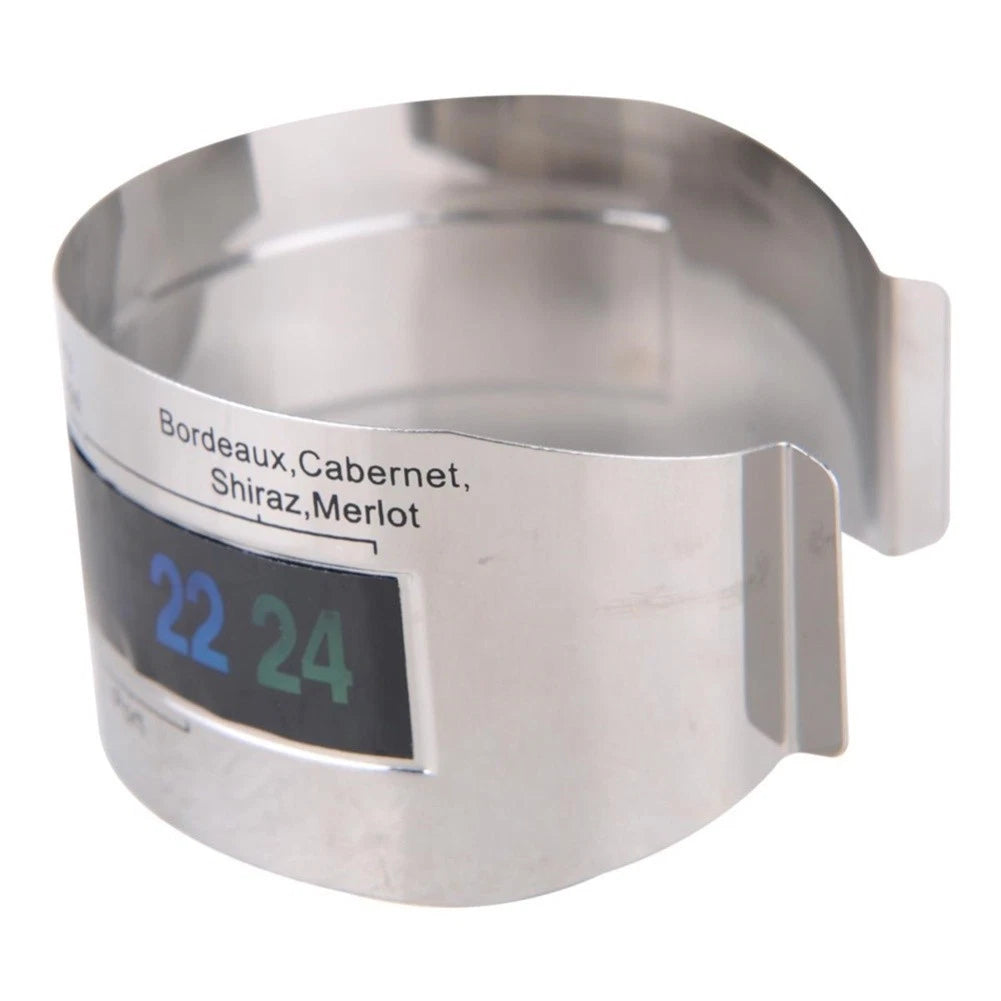 Stainless Steel Thermometer with LCD for Accurate Bottle Reading