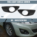 Front Left Right Fog Light Grille Cover Pair for Hyundai Santa Fe (2010–2012)