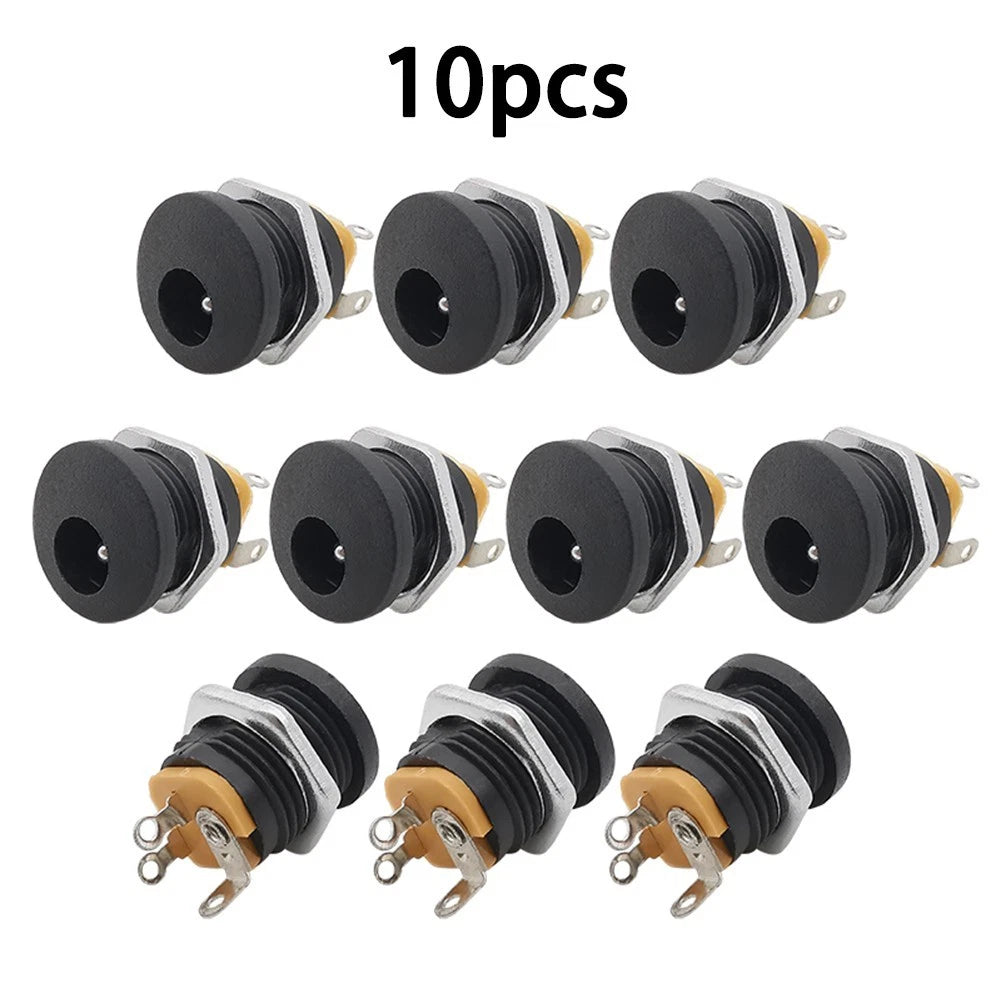 Pack of 10 Power Connectors for Guitar Effects Pedals
