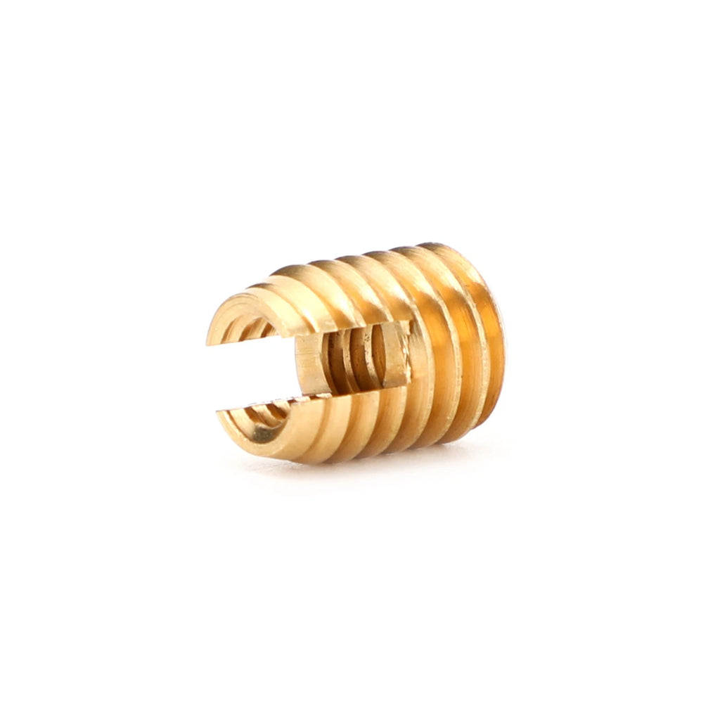 10pcs Batwing Fairing Brass Thread Cutting Inserts for Touring (1997–2013)