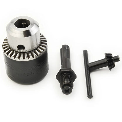 Rotary Hammer Drill Chuck Tool & Key for 1/2" 20UNF Thread (1.5-13mm)