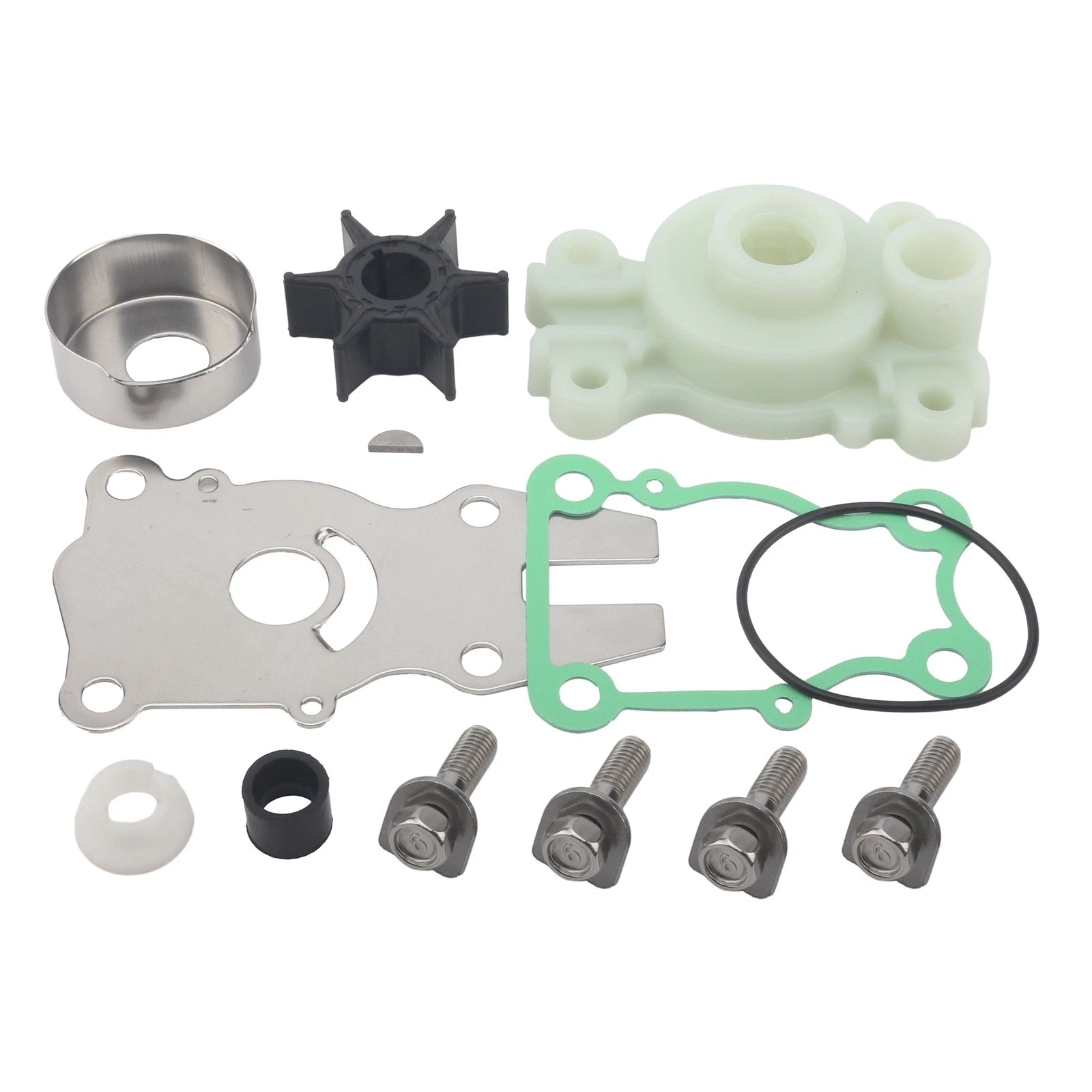 Water Pump Repair Service Kit for Yamaha Outboard (6BG-W0078-00, 6BG-W0078-01)