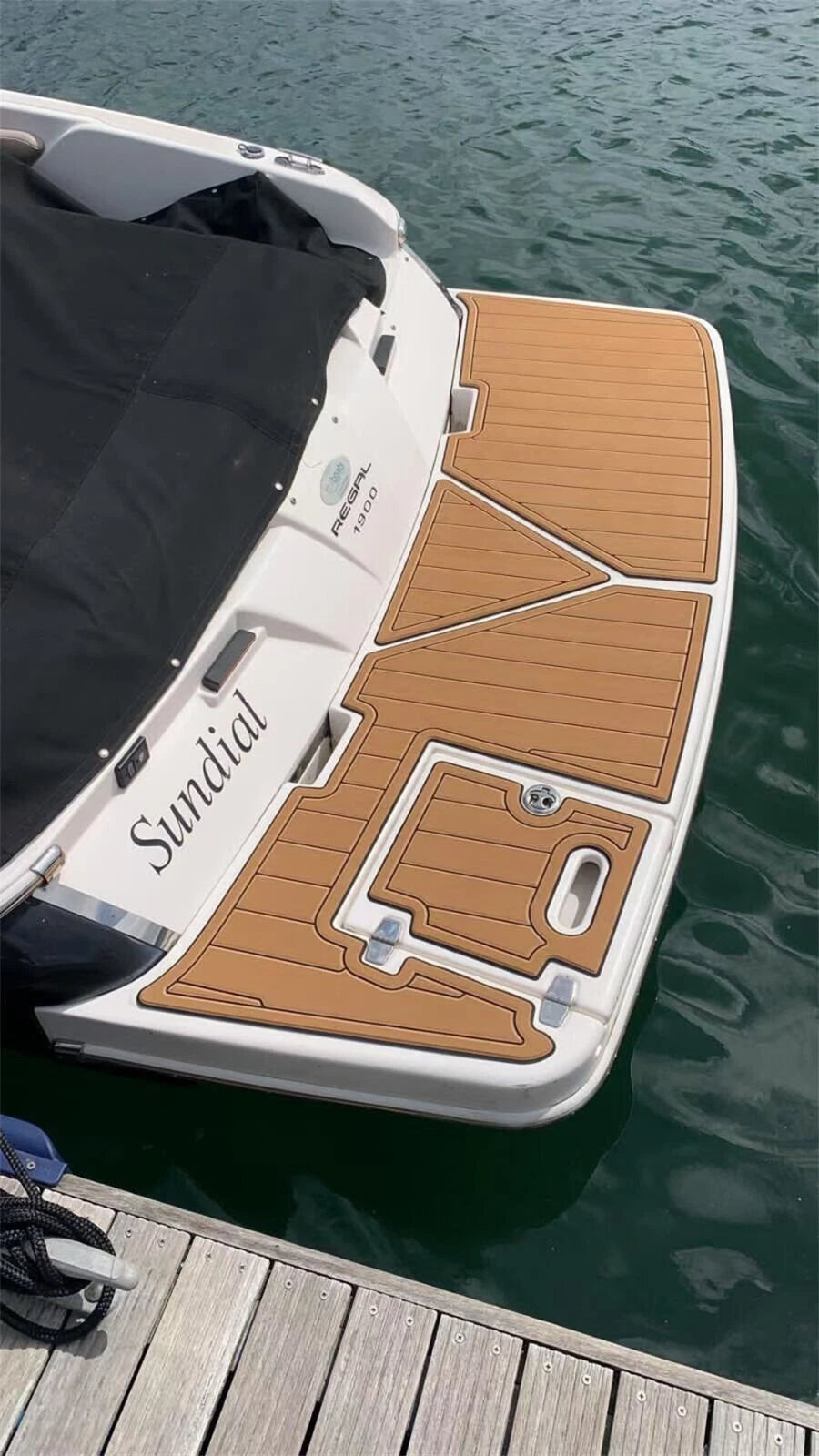EVA Foam Teak Deck Flooring Cockpit Pad for Regal 2000 ES (2019)