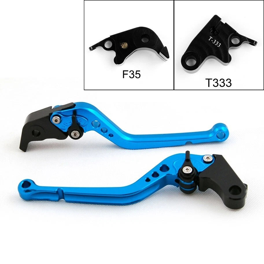 Brake Clutch Levers for Triumph Daytona 675, Street Triple 675/R (2006–2018) Blue
