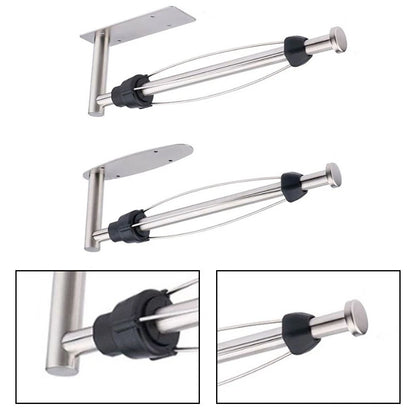 Adjustable Paper Towel Holder for Walls and Cabinets