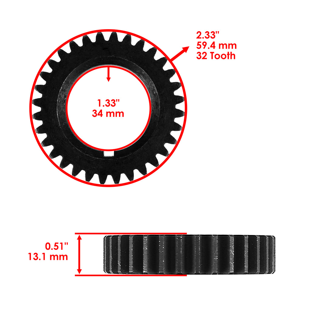 Camshaft Assembly Replacement with Spur Gear for John Deere GX345 (1984–1984)