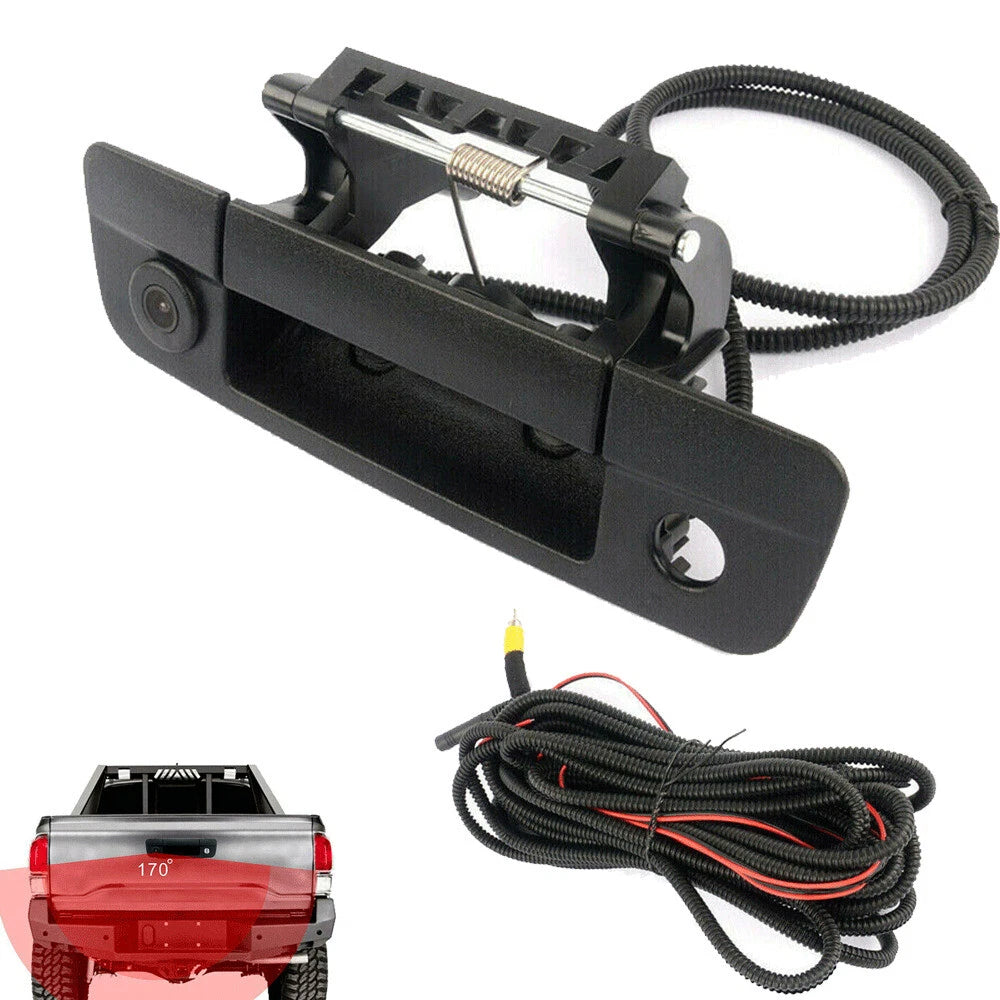 Tailgate Hatch Door Handle w/ Camera Kit For Dodge Ram 1500 2500 3500 2009-2017