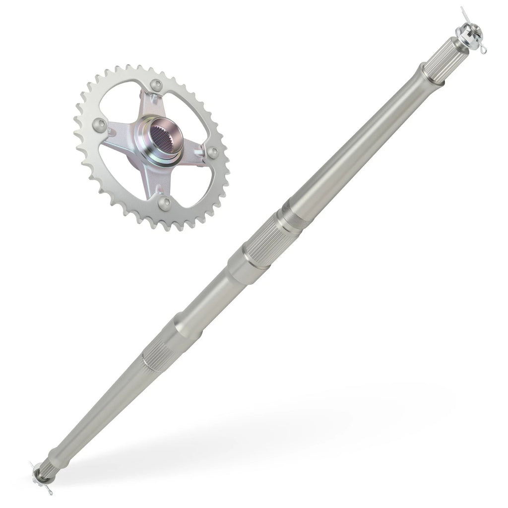 Rear Axle Shaft Kit w/ Collar Sprocket Hub for Yamaha YFZ450 (2004–2005)