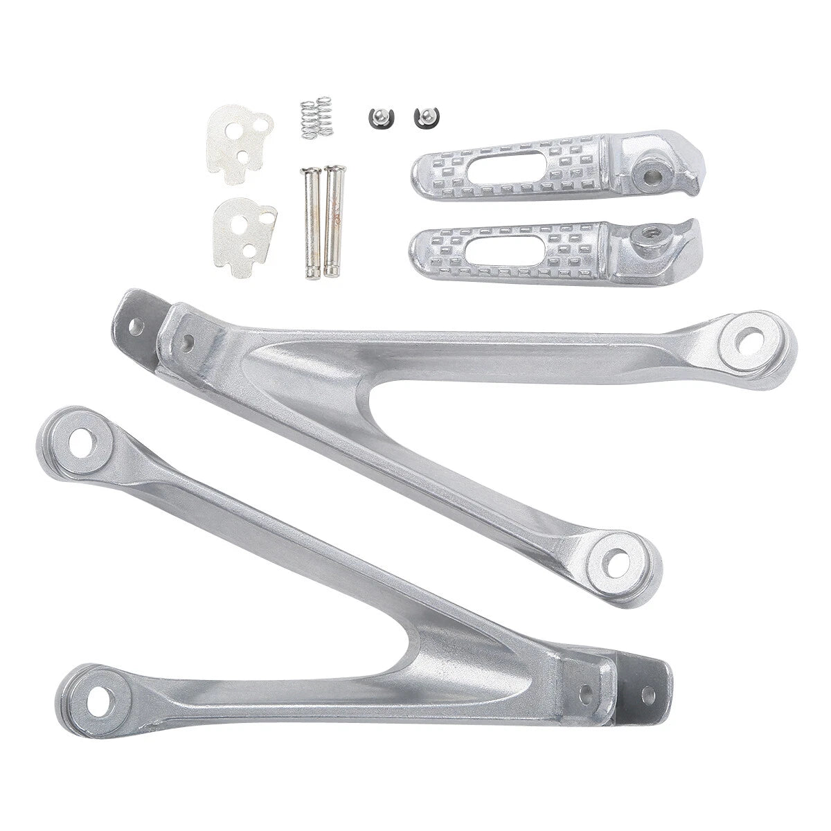 Rear Passenger Footrests Footpegs Peg Brackets for Honda CBR1000RR (2008–2016)