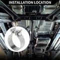 Exhaust Pipe Clamp for Car (2.87" 30mm)