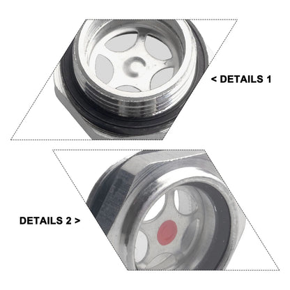 Aluminum Oil Level Mirror for Various Applications (Easy Maintenance)