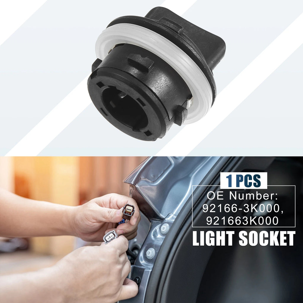Front Turn Signal Light Bulb Socket for Hyundai Accent Elantra GT (2012–2017)