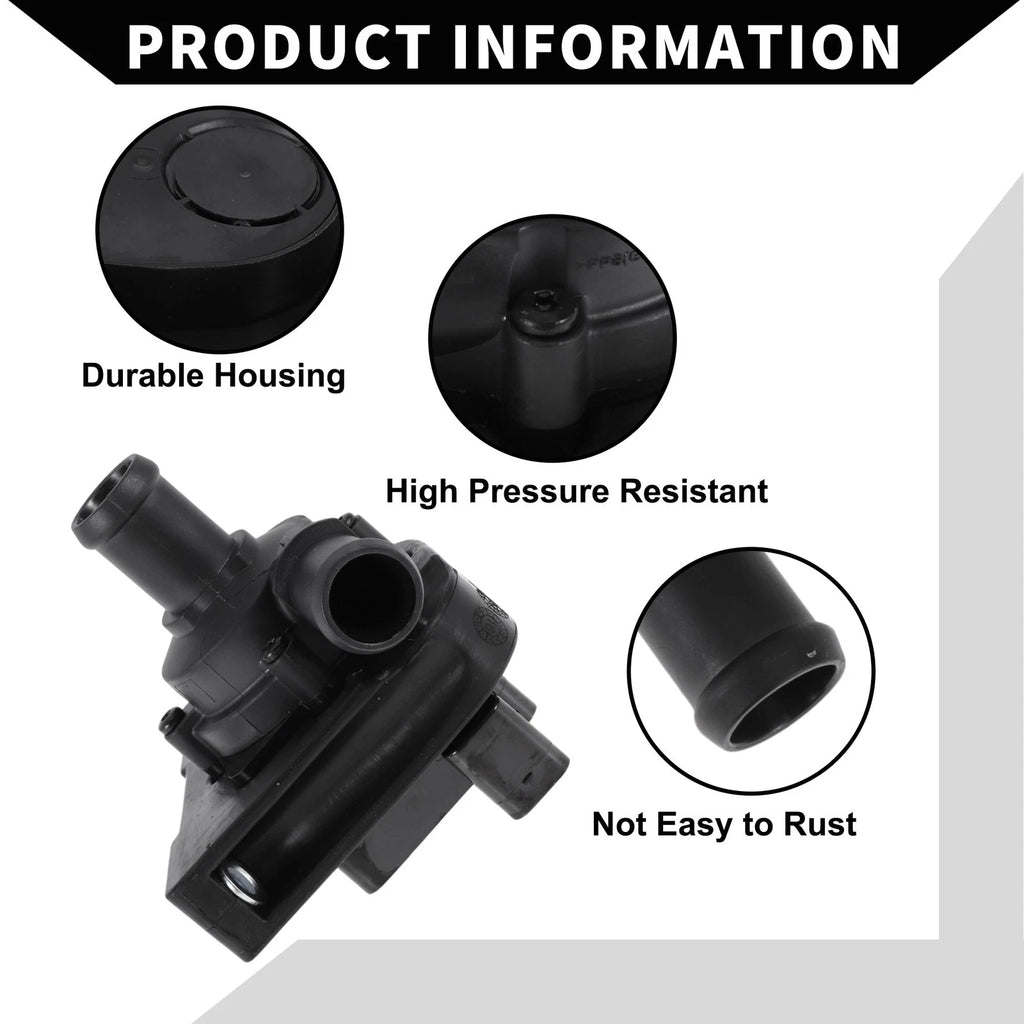 Auxiliary Cooling Water Pump OEM Replacement for Audi A3 (2013–2025)