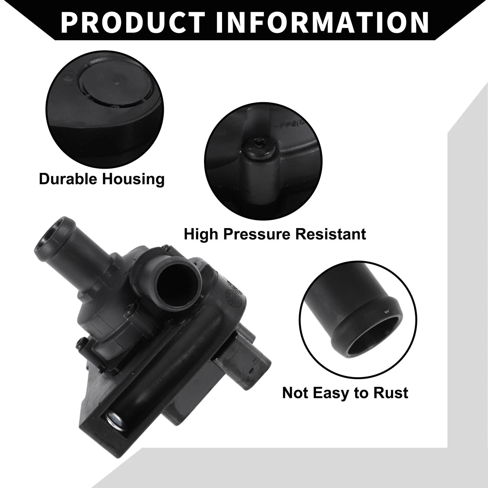 Auxiliary Cooling Water Pump OEM Replacement for Audi A3 (2013–2025)