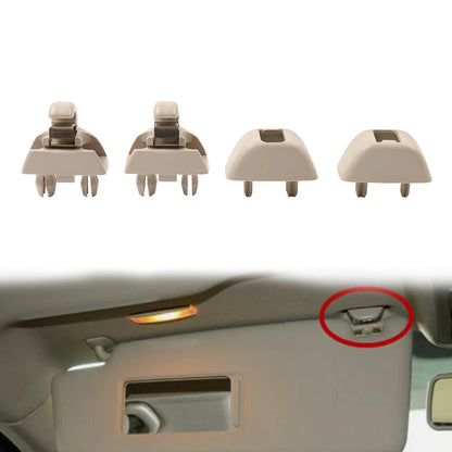 2pcs Sun Visor Support Retainer Hook Clip For Volkswagen Passat For Audi A6 C6