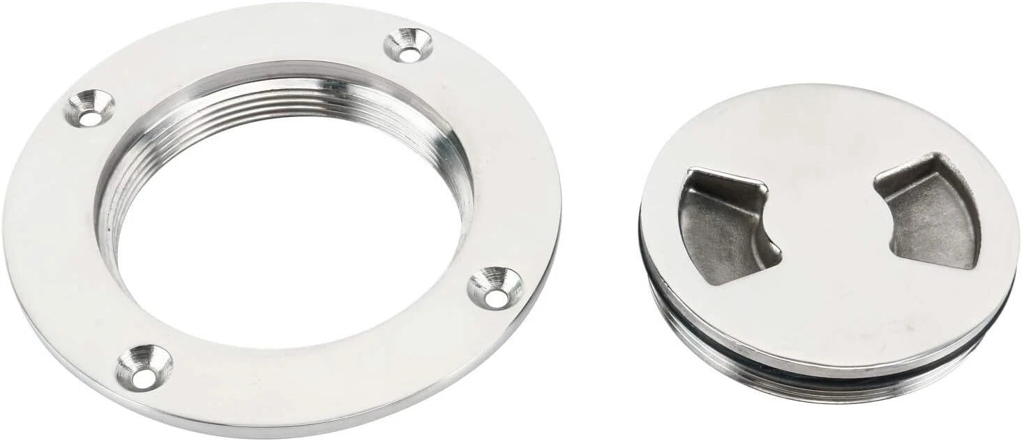 3" Stainless Steel Deck Cover Plate Round Inspection Hatch (Universal)