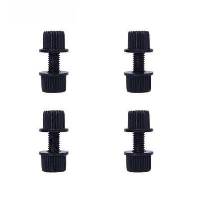 Set of 4 Nylon License Plate Screws M25 10 for Boat Motorcycle