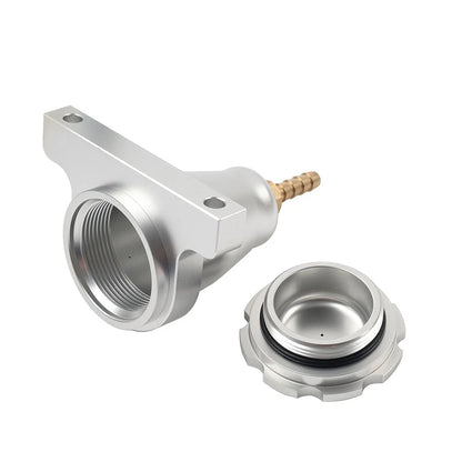 Billet Hydraulic Clutch Reservoir for Universal Application (Silver)
