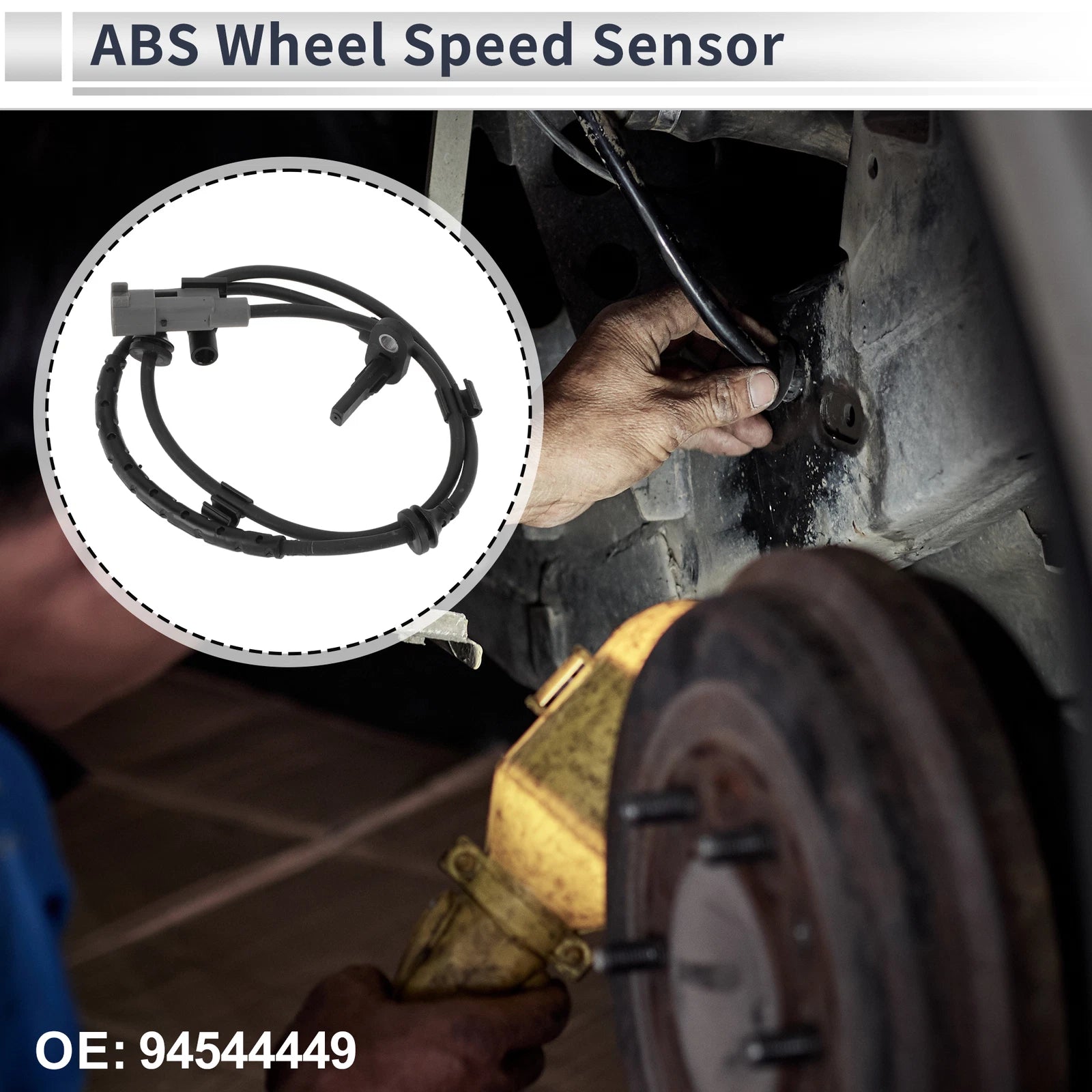 ABS Wheel Speed Sensor No. 94544449 for Chevrolet Sonic (2012–2020) Front Left