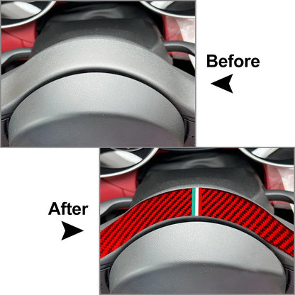 Steering Wheel Strip Cover Trim for Alfa Romeo Giulia (2017–2019)