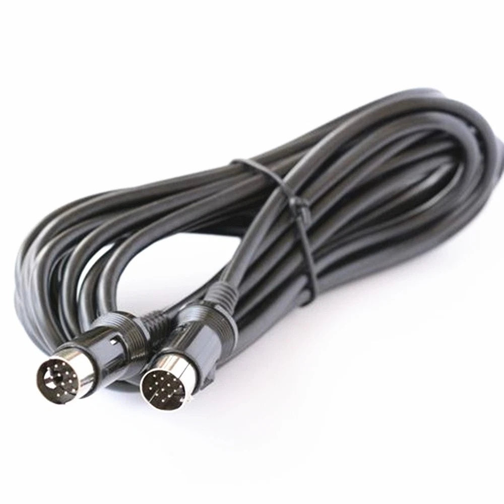 13 Pin CD Changer to Head Unit Extension Cable for Kenwood Tuner