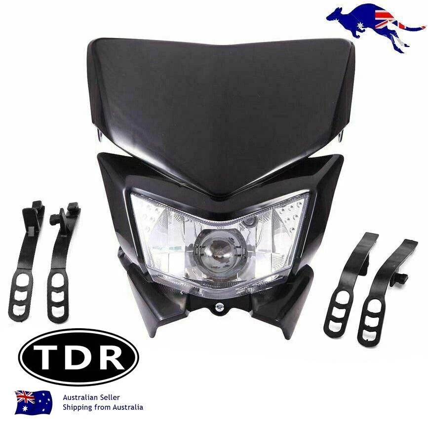 HID Front Headlight for Motorcycle (12V 35W, MX Enduro Dirt Trail Bike)