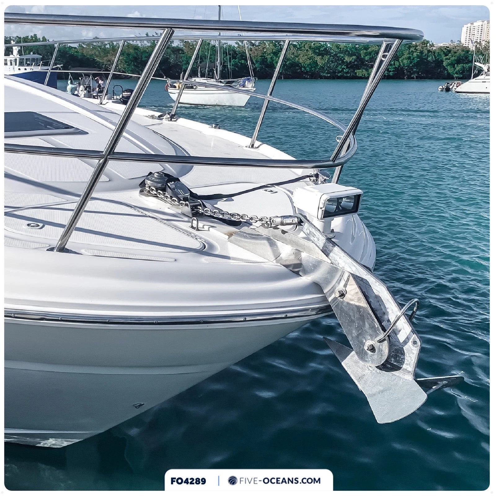 Windlass Anchor Rode 9/16"x150' with 5/16"x20' G4 Galvanized Chain