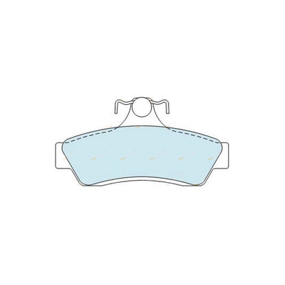 Bendix Ultimate Rear Disc Brake Pads for Commodore VT VU VX VY VZ (1997–2007)