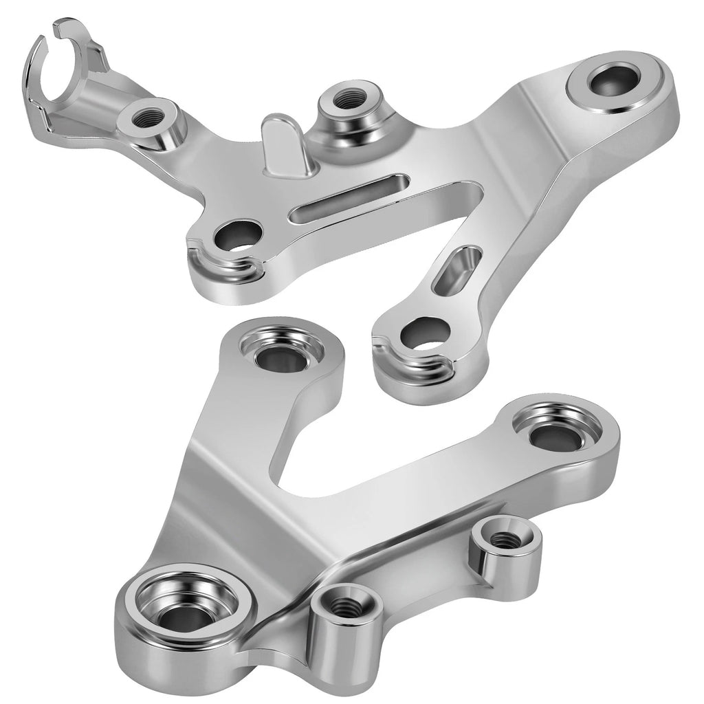 Foot Peg Step Mount Stay Kit for Kawasaki ZZR600 Ninja ZX-6R ZX-9R (1990–2008)