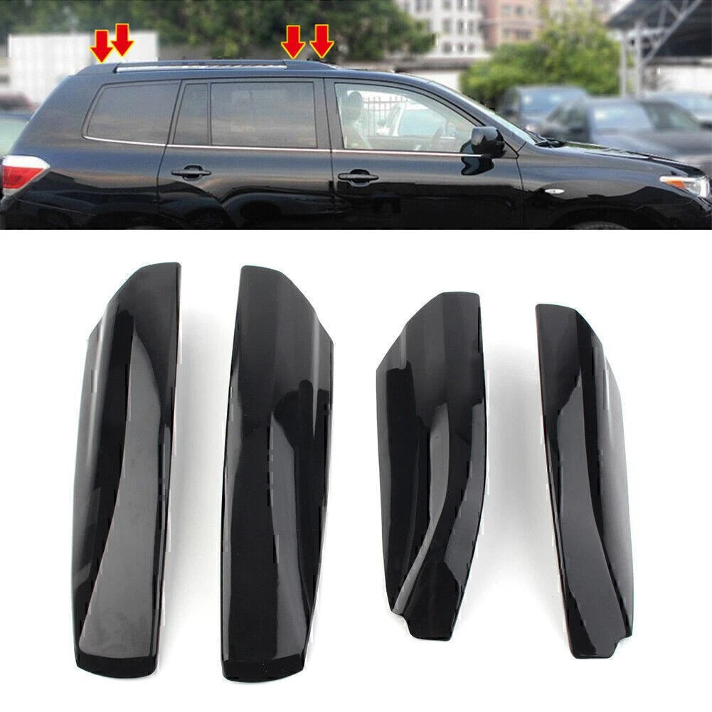Roof Rack Cover Rail End Shell Cap for Toyota Highlander (2008–2013)