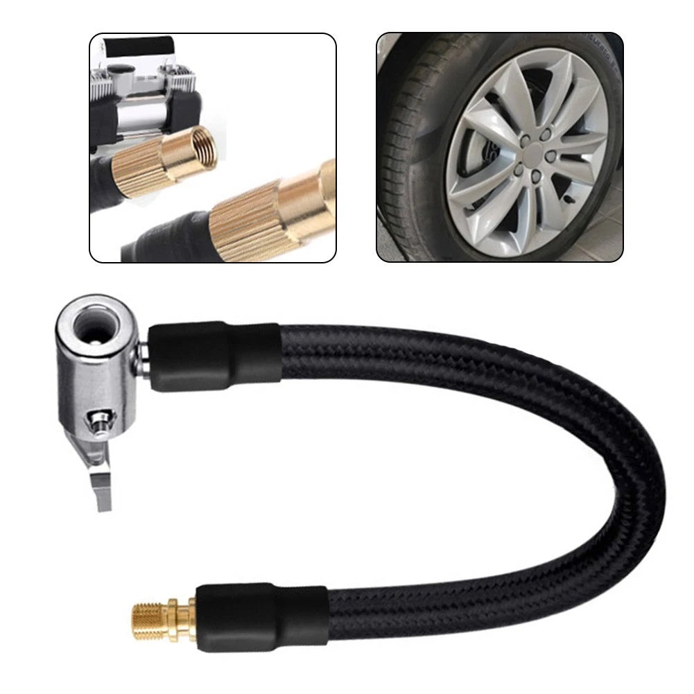 Connect Pipe with easy installation for Car Tire Valve Inflator Pump