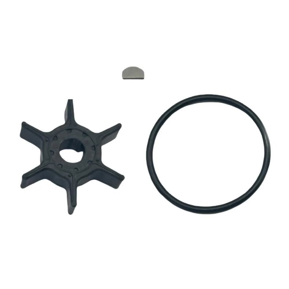 Water Pump Impeller & Key O-Ring for Yamaha 6 8 9.9 HP Outboard (68T-44352-00)