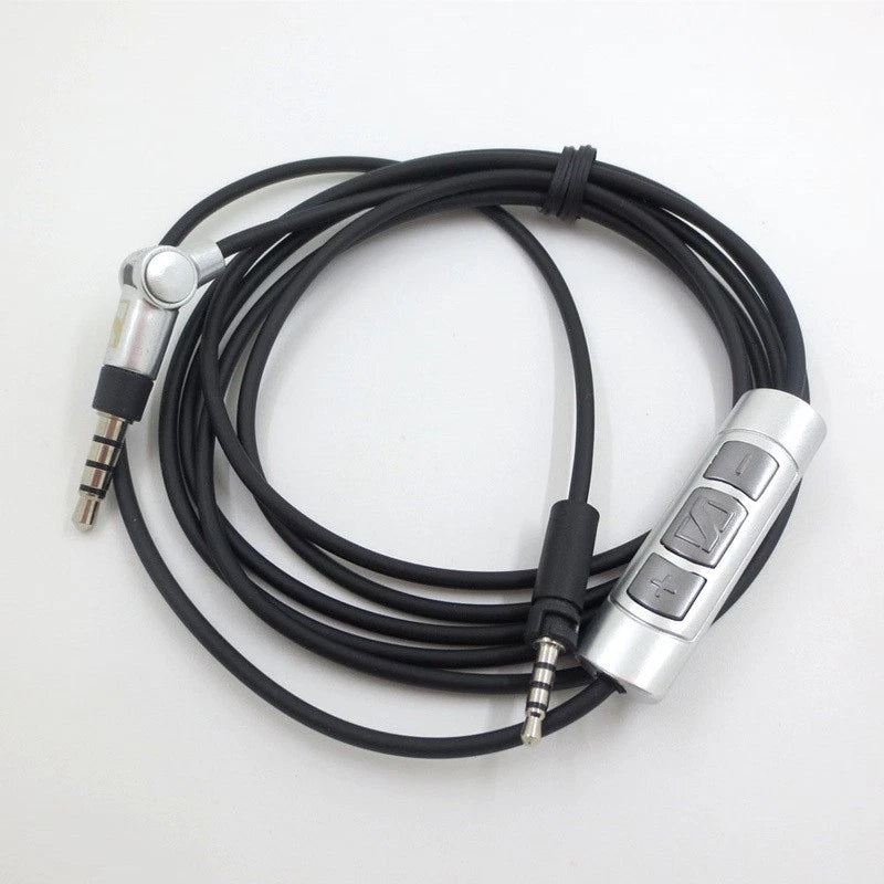Headphones Cable Remote & Mic for Sennheiser Momentum (1.0–2.0)