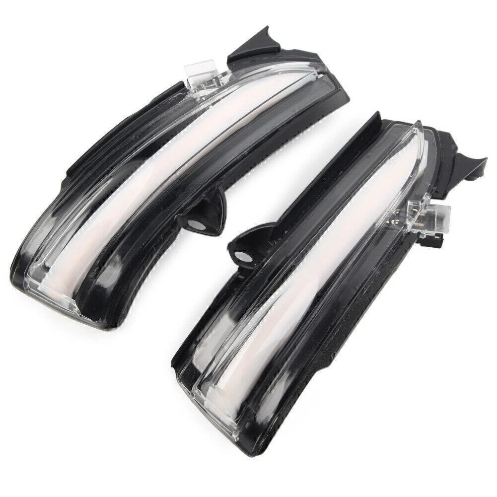 2X Dynamic LED Clear Turn Signal Light for Ford Mondeo (2014–2018)