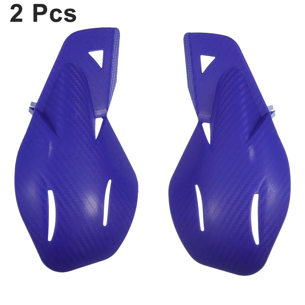 Hand Guards Front Set Heavy Duty for ATV Dirt Bike MX Motorcycle (Blue) (2 Pcs)