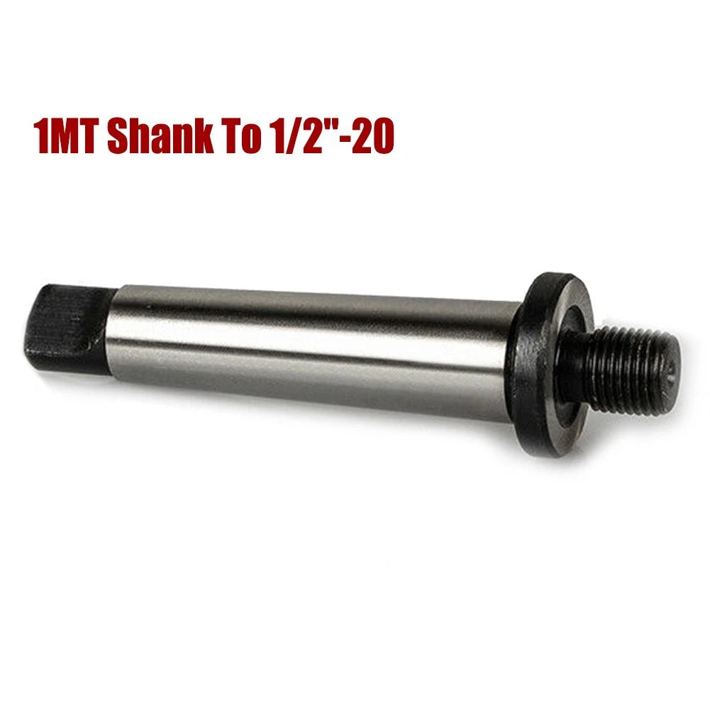 MT1 Drill Chuck Arbor Adapter to 1/2"-20 Thread for Workholding