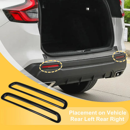 Rear Left Fog Light Cover Trim for Honda CR-V (2023–2024) Glossy Black