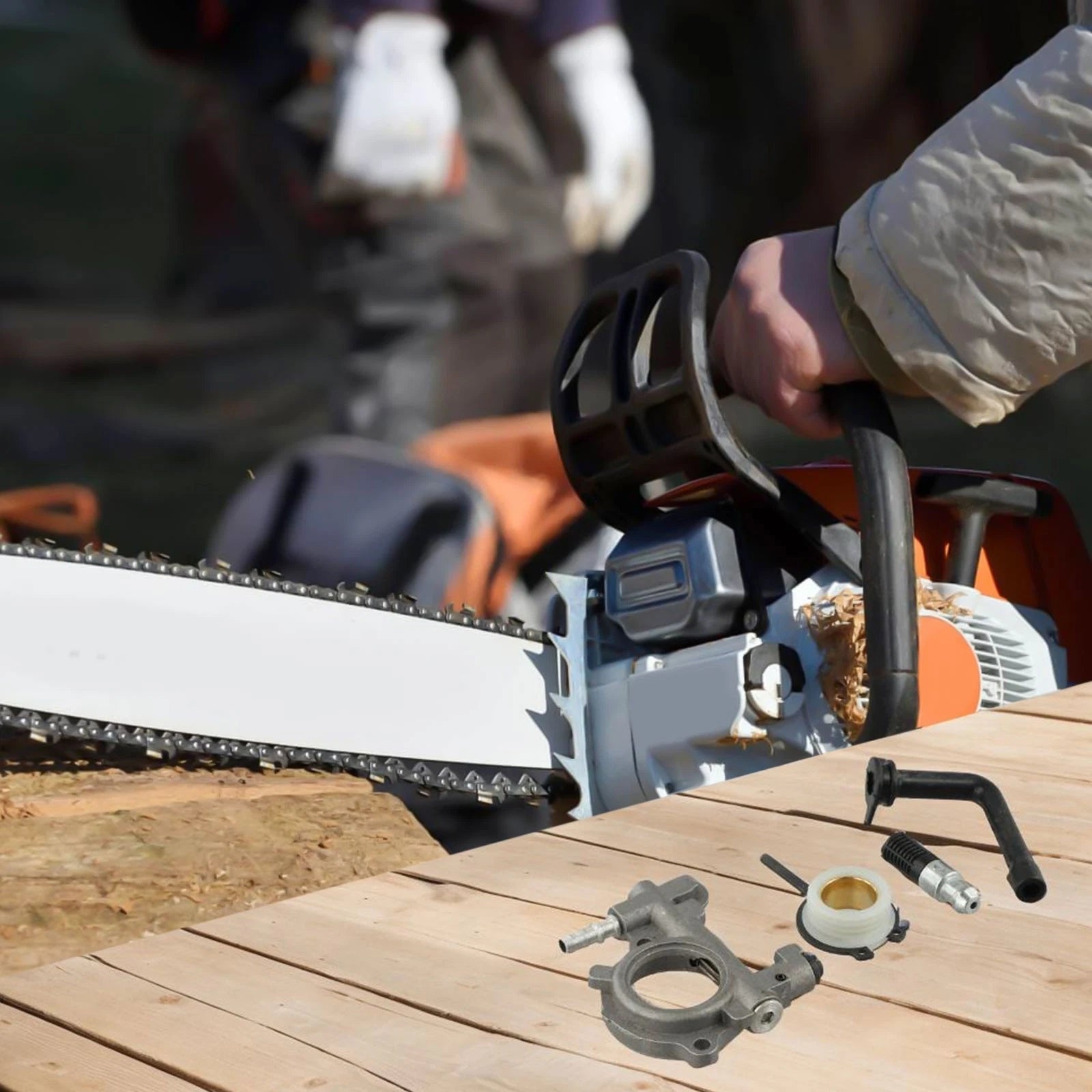 Oil Pump Kit for Chainsaw Models (Various)